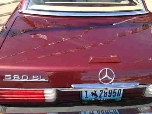 1988 MERCEDES BENZ 560 SL ROADSTER CLARIET EXTERIOR, COLLECTOR'S CAR, image 21