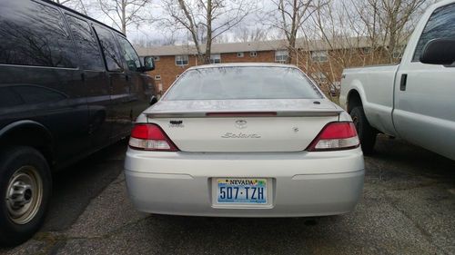 2000 toyota camry solara se - silver - very good condition - non-running