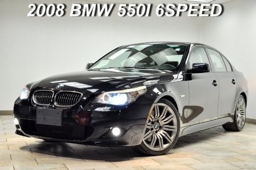 2008 bmw 550i sport 6speed manual navigation carbon black warranty lqqk
