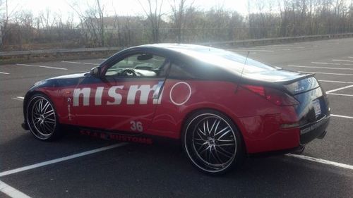 2003 nissan 350z custom nismo 22 rims