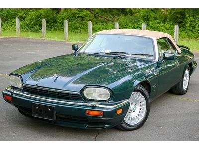 1995 jaguar xjs convertible v12 rare 6.0l southern car 39k super low miles