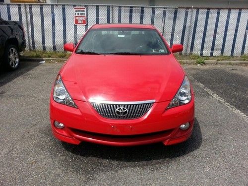 Low mileage red coupe 2 door spoiler alloys se