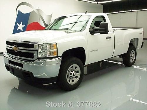 2011 chevy silverado 2500 4x4 reg cab longbed 55k miles texas direct auto