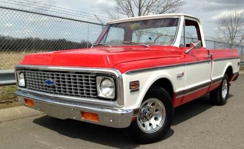 1971 chevrolet super cheyenne 1/2 t short wheel base big block 396.