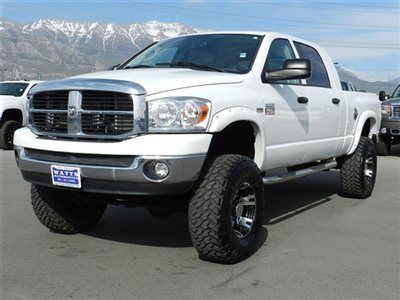 Dodge ram mega cab slt laramie hemi custom lift wheels tires low miles truck