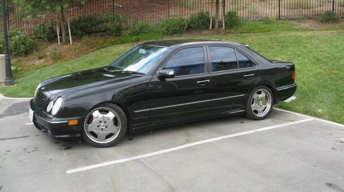 2001 mercedes-benz e55 amg base sedan 4-door 5.5l