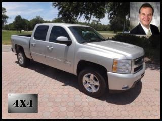 2011 chevrolet silverado 1500 4wd 4x4 crew cab 143.5" ltz bluetooth hitch