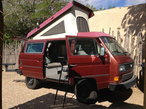 1987 vw vanagon syncro westfalia 4x4 full camper
