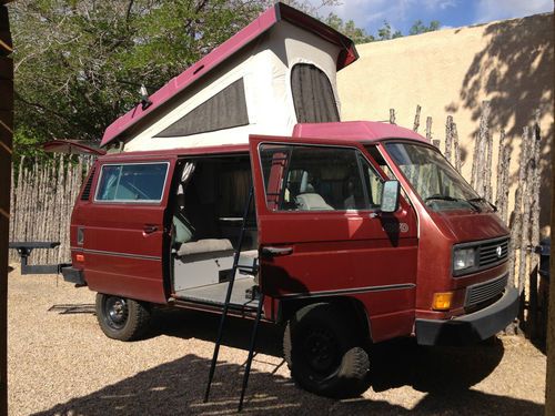 1987 vw vanagon syncro westfalia 4x4 full camper