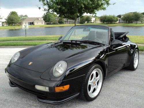 Carrera 4 cab / 67k mi / amazing cond / 18 3 pc alloys / borla / clean carfax