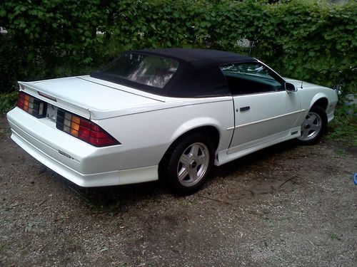 1991 chevrolet camaro rs convertible 2-door 5.0l