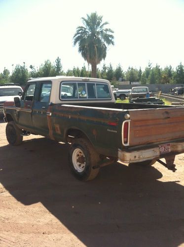 1976 ford f 250 crew cab 4 x 4 short bed highboy, image 3