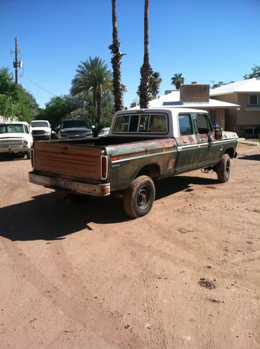 1976 ford f 250 crew cab 4 x 4 short bed highboy, image 4