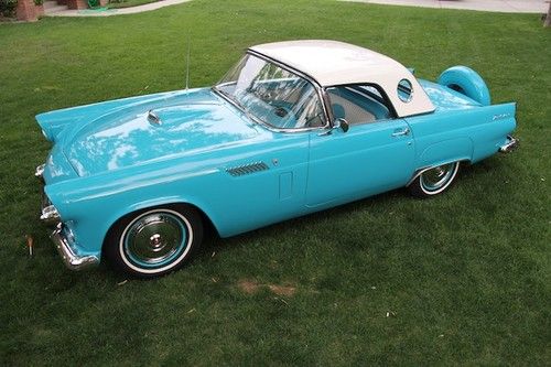 1956 thunderbird, continental pkg, hard top/soft top/converitble, 312 v8,  auto