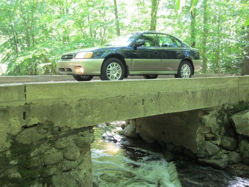 RARE Dark Blue 2004 Subaru Outback Limited Sedan Mint Condition 2.5L, image 17