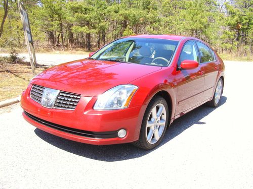 2004 nissan maxima se sedan 4-door 3.5l- nice