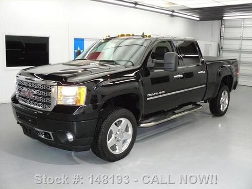 2011 gmc sierra 3500 denali 4x4 diesel sunroof nav dvd texas direct auto