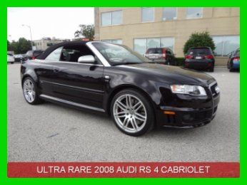 2008 audi  rs 4 cabrio ultra rare clean carfax manual navigation