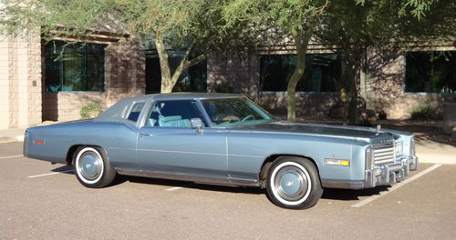 1978 cadillac eldorado biarritz coupe 2-door 7.0l