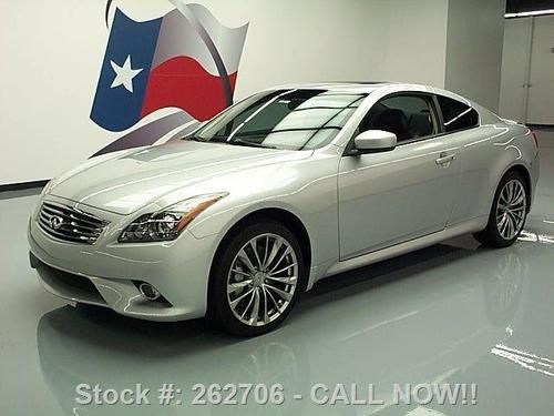 2011 infiniti g37x sport coupe awd sunroof nav 19's 28k texas direct auto