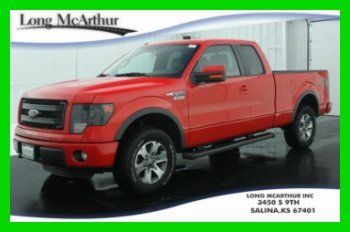 2013 fx4 5.0 v8 super cab 4x4 sunroof navigation remote start heated leather