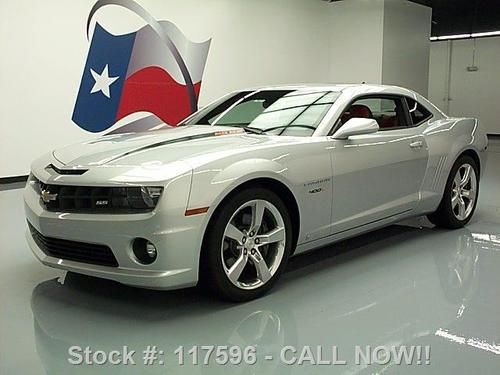 2010 chevy camaro 2ss auto sunroof htd leather 20's 8k texas direct auto