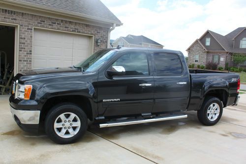 2012 gmc sierra 1500 sle crew cab pickup 4-door 5.3l carbon z85 chrome pkg