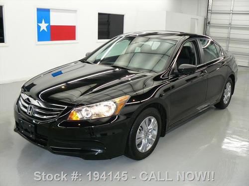 2012 honda accord se auto sunroof heated leather 2k mi texas direct auto