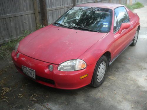 1995 honda civic del sol 1.5l former ca car.