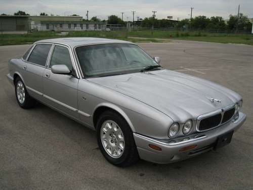 2000 jaguar xj8 - silver - navigation - cd changer - mechanic's special! xj6