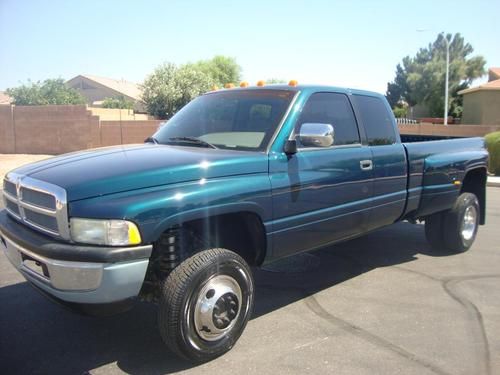 1997 dodge ram 3500 dually cummins diesel 4x4 5sp standard only 133 actual miles