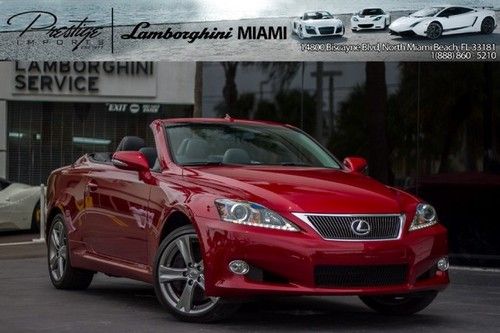 2012 lexus is 350c