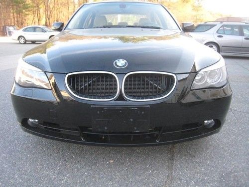 2006 bmw 530i 6 speed manual 4-door sedan