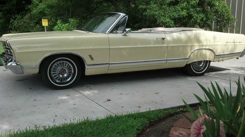 1967 ford galaxie 500 convertible 390 v8