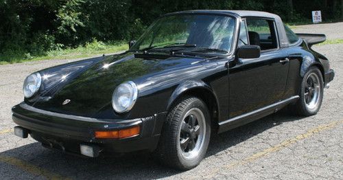 1983 porsche 911 sc targa coupe vehicle motor european car