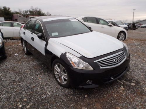 2013 infinity g37x salvage ny 907a parts only papers brand new car 0 miles.