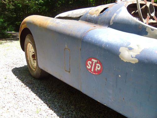 Jaguar XK120 roadster  Vintage race car, image 2