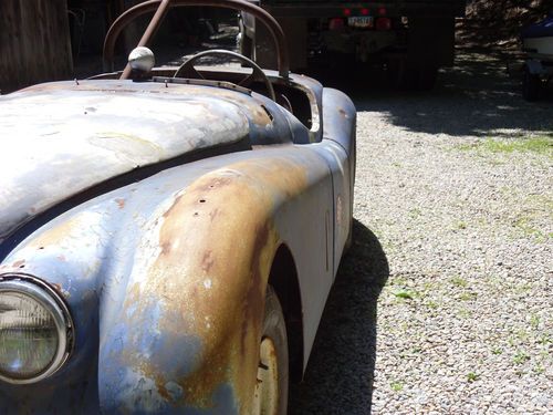 Jaguar XK120 roadster  Vintage race car, image 4