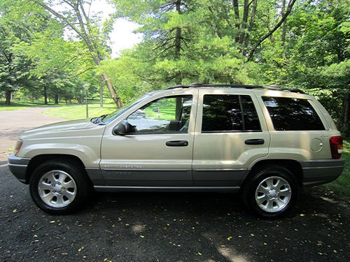 2001 jeep grand cherokee laredo with  no reserve