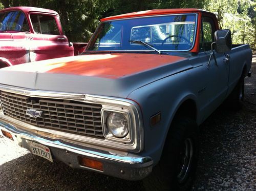 4x4 chevy v8 long bed nice running project