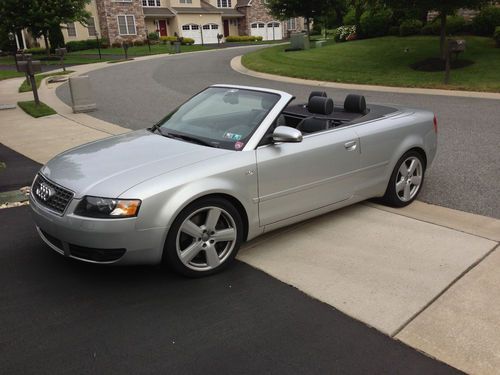 2005 audi s4 cabriolet convertible 2-door 4.2l