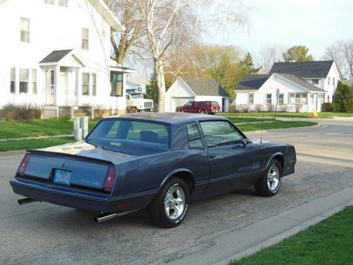 1984 Chevrolet Monte Carlo SS Coupe 2-Door 5.0L, Blue, light Blue interior, image 6
