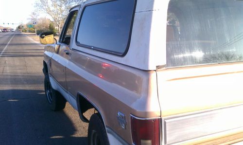 RARE 1984 CHEVROLET K10 4X4 BLAZER 6.2L DIESEL ALMOST A ONE OWNER VEHICLE (WOW), US $6,250.00, image 5