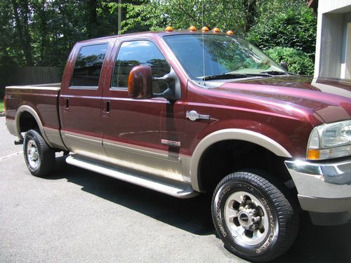 Ford f350 crew cab king ranch diesel 4x4