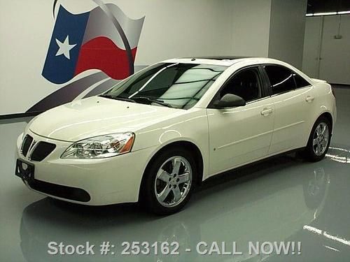 2006 pontiac g6 gt 3.5l v6 heated leather sunroof 72k texas direct auto