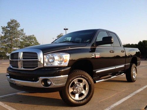 No reserve 2008 dodge ram 2500 slt big horn 4x4 crew cab pickup 6.7l diesel