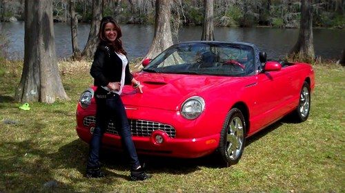 2003 ford thunderbird base convertible 2-door 3.9l v8  summer fun !