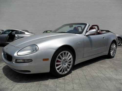 2002 maserati spyder cambiocorsa convertible * under 17k miles! *