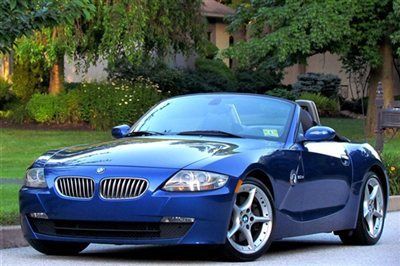 No reserve z4 3.0si sport pkg xenon all powered roadster convertible clean