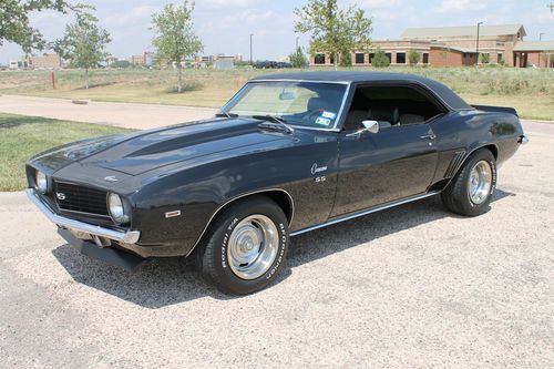 1969 chevrolet camaro triple black